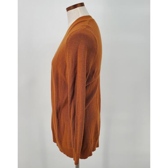 A New Day Womens XL‎ Brown Cardigan Sweater Pre-Owned - Picture 2 of 5